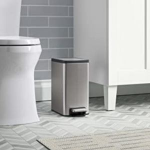 Kohler Stainless Steel 6L Step Bathroom Trash Can