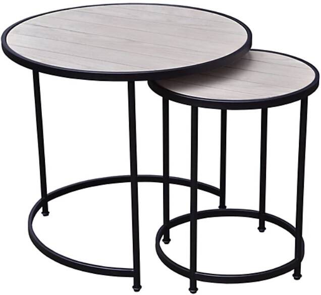 2-Piece Nesting Table Set