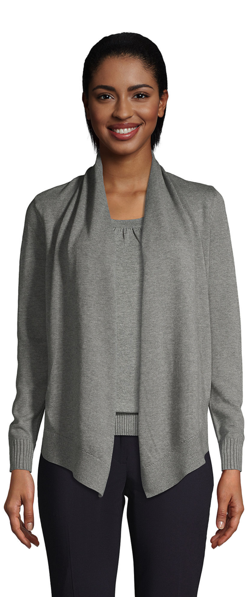 Lands' End Women's Cotton Cardigan