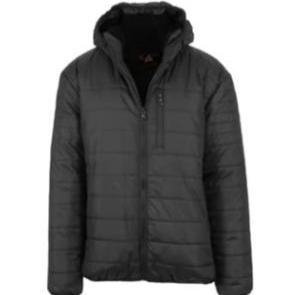 Men's Sherpa Lined Hooded Puffer