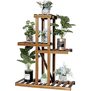 Wood Multi Tier Plant Stand