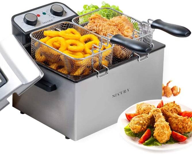 3-Basket 4.2Qt. Deep Fryer