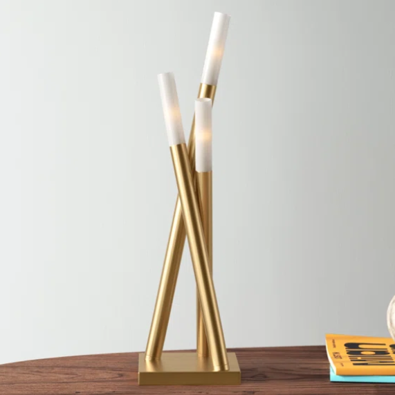 Metal 3-Light table Lamp