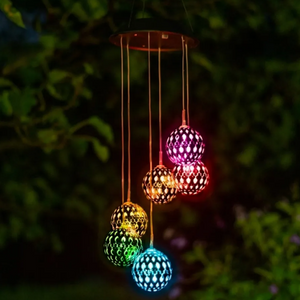 Color Changing Solar LED Wind Chime