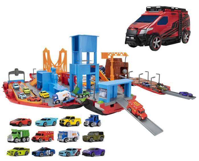 Micro Machines Super Van City Playset