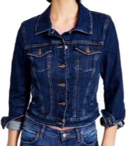 GUESS Women's Denim Trucker Jacket