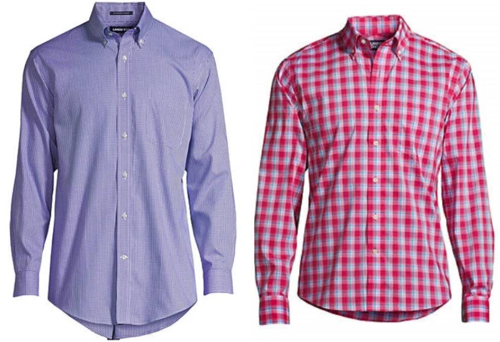 Lands' Ends Men's Dress Shirts