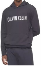 Calvin Klein Men's Logo Pajama Hoodie