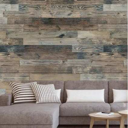 14-Piece Rustic Look Wood Panels