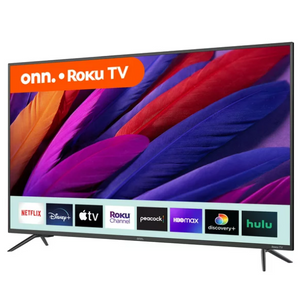 onn. 50” Class 4K UHD LED Roku Smart TV