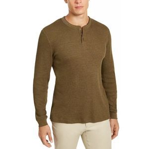 Club Room Men’s Thermal Henley Shirt