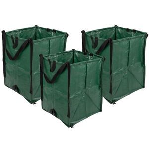 3-Pack Reusable Leaf Garden Bag