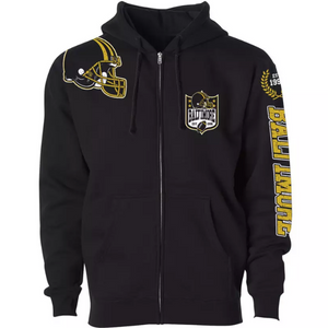 Football Men's Zip Up Hoodie