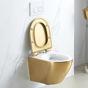 Luxury Round Wall-Mount Toilet