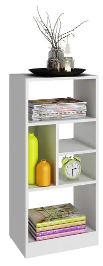 5-shelf Accent Bookcase