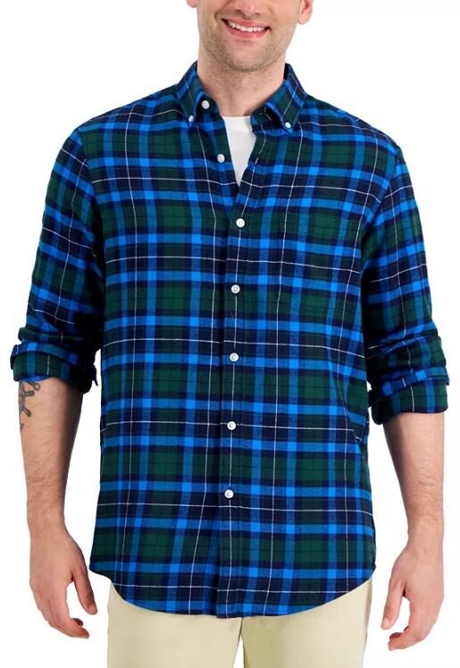 Club Room Men's Flannel Shirt