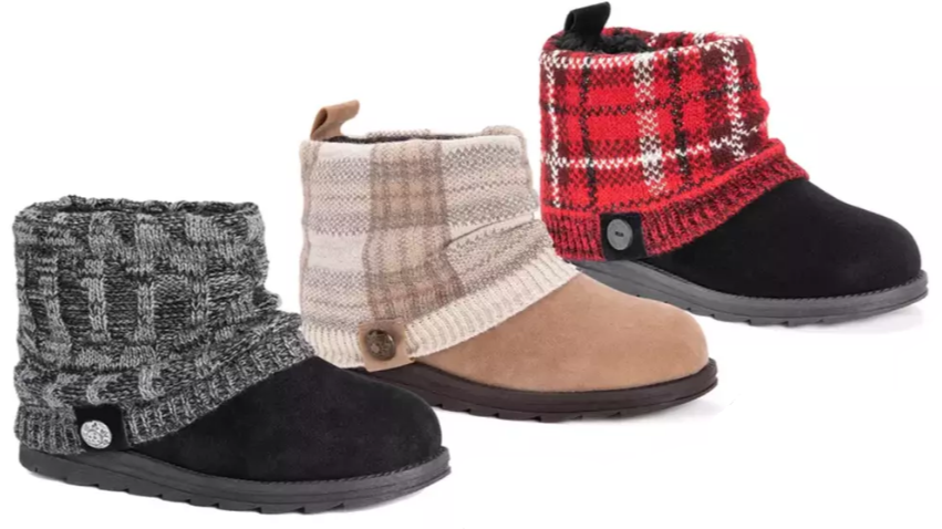 Muk Luks Women's Faux Suede Boots