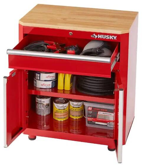 Husky 24-Gauge Garage Base Cabinet