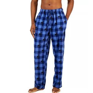 Club Room Men's Fleece Pajama Pants