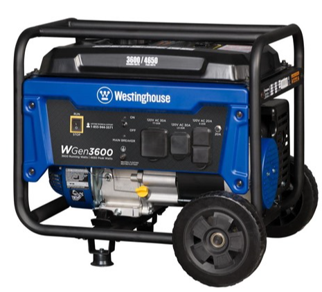 Westinghouse 3600W Portable Generator