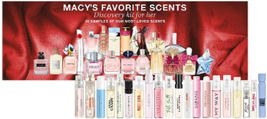 20-Piece Macy's Favorites Perfume Sampler Set