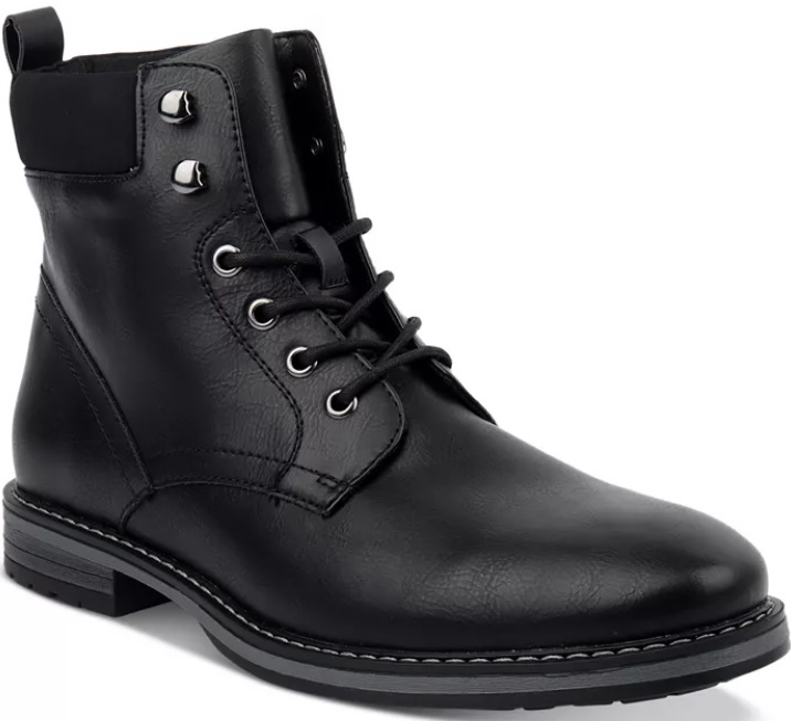 Club Room Men's Lace-Up Boots