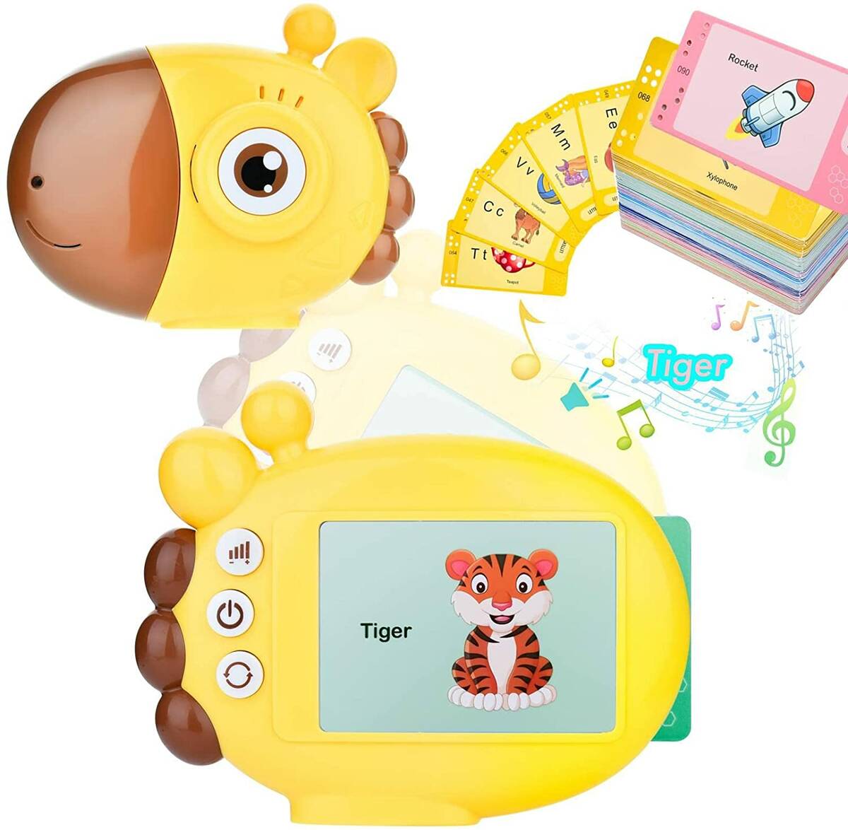 60-Count Toddler Educational Talking Flashcards