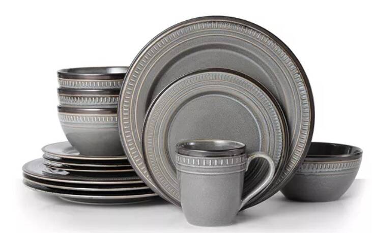 Food Network 16-Piece Stoneware Dinnerware Set