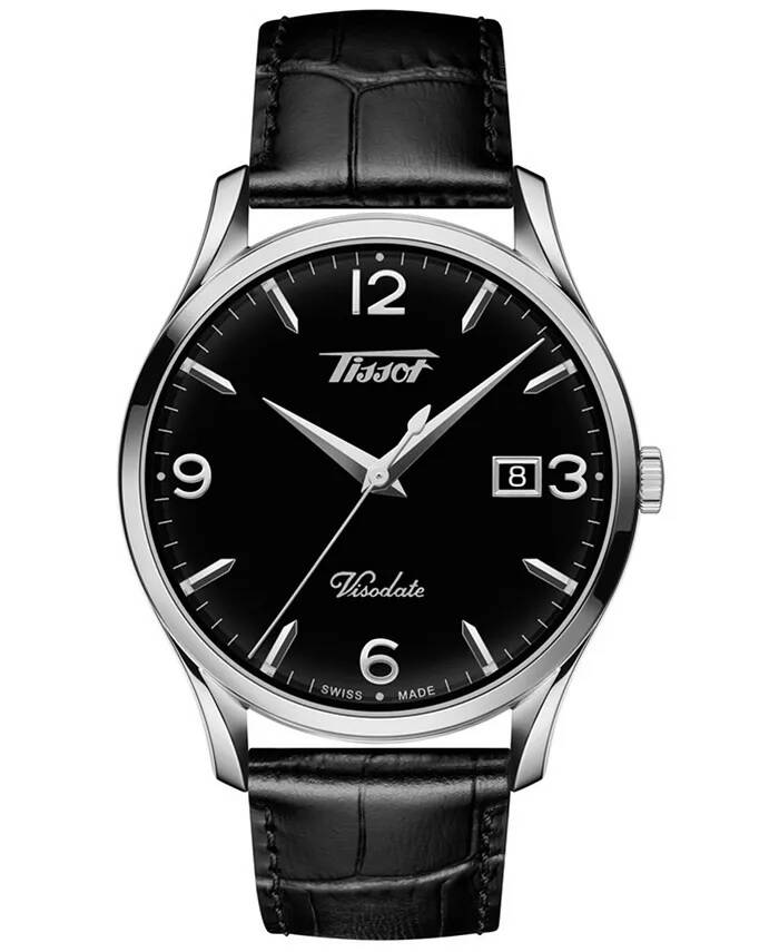 Tissot Men's Swiss Heritage Visodate Strap Watch