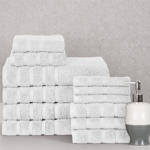 12-Piece Egyptian Cotton Towel Set