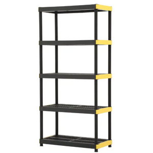 5-Tier Plastic Garage Storage Shelving Unit