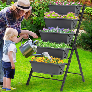 5-Box Raised Garden Bed