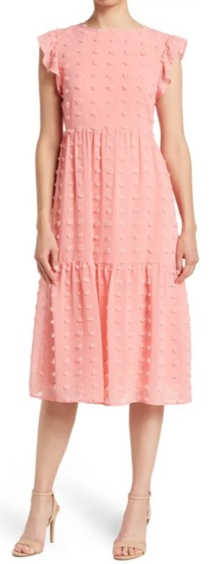 Love by Design Ballerina Tiered Midi Dress