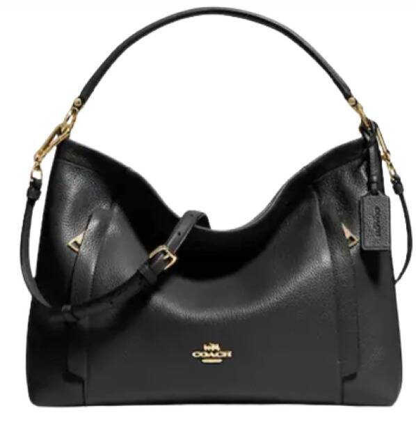 Coach Pebbled Leather Hobo Bag