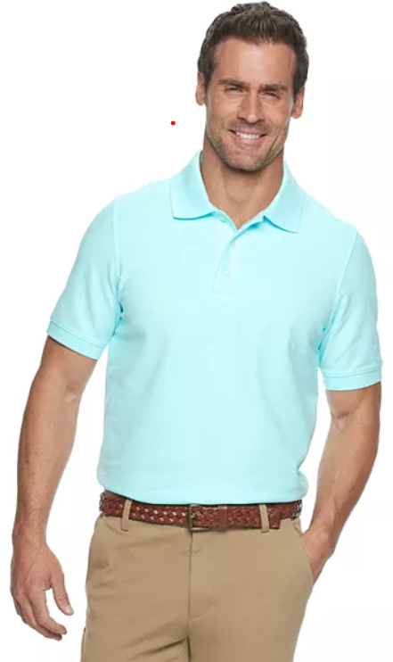 Men's Croft & Barrow Easy-Care Pique Polo