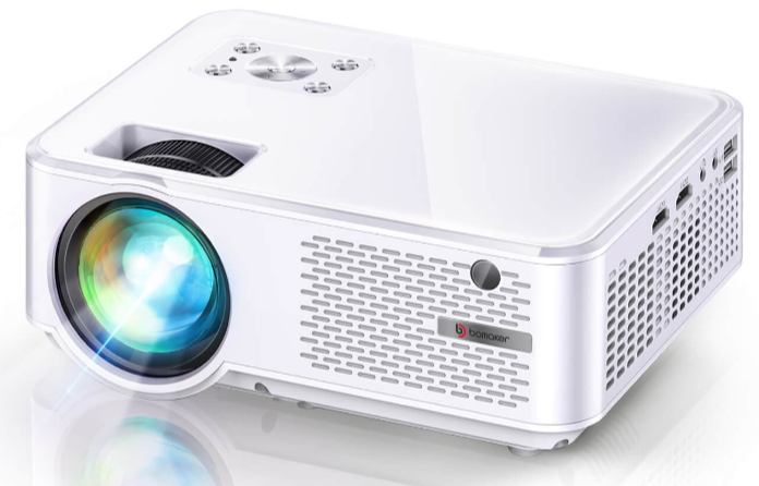 Portable 720p WiFi Projector w/ Built-in Speaker