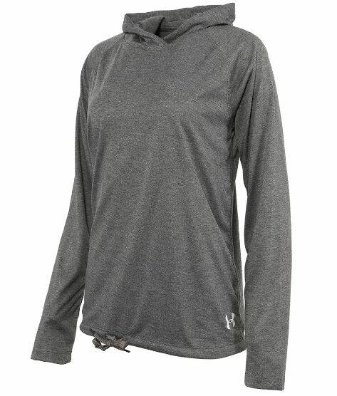 Under Armour Women's Heatgear Twist Hoodie w/Adjustable Bottom Hem