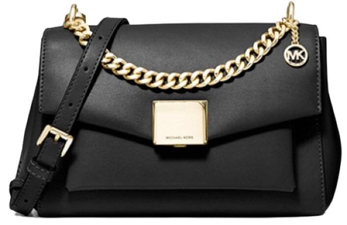 Michael Kors Lita Leather Crossbody Bag