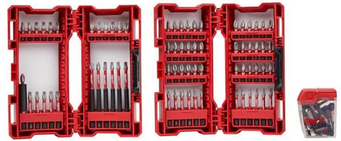 Milwaukee 99-Piece Shockwave Screw Driver Bit Set