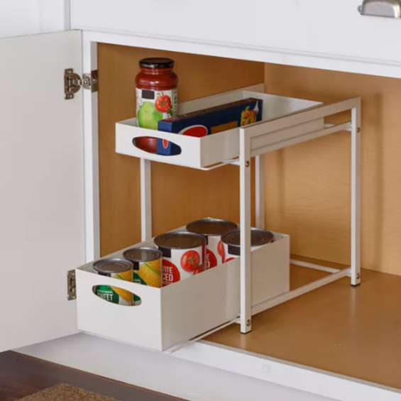 2-Tier Cabinet Organizer