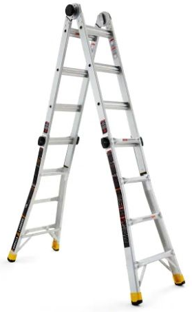 Gorilla 18' Multi-Position Aluminum Ladder