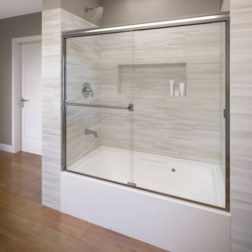 Basco Framed Glass Tub Door