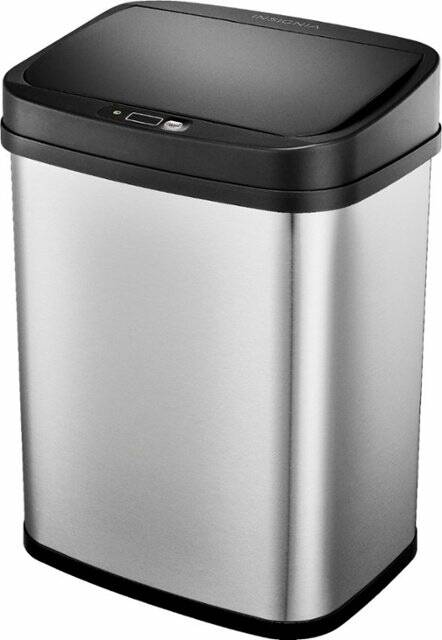 Insignia 3Gl. Stainless Steel Motion Sensor Trash Can