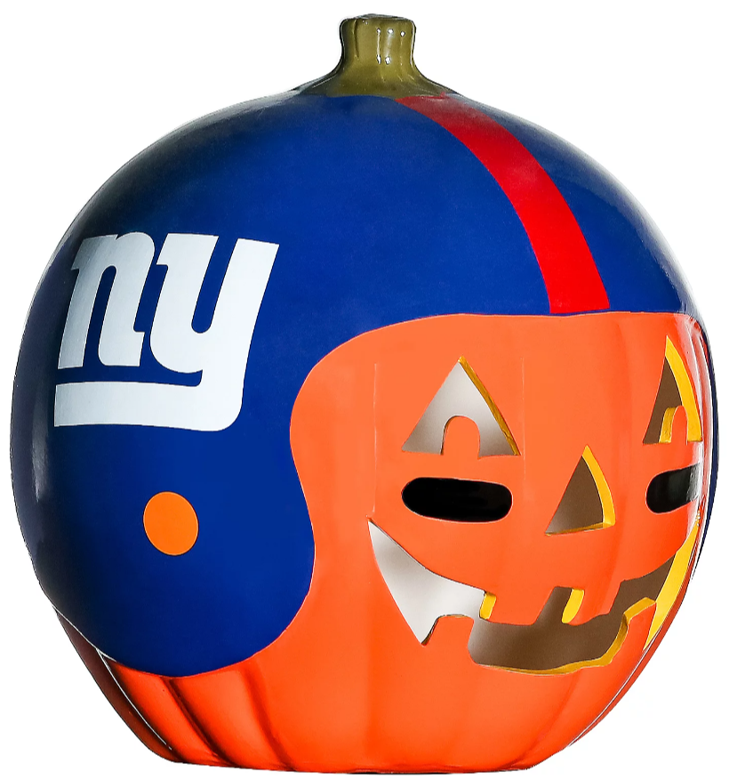 NFL Ceramic Pumpkin Helmet