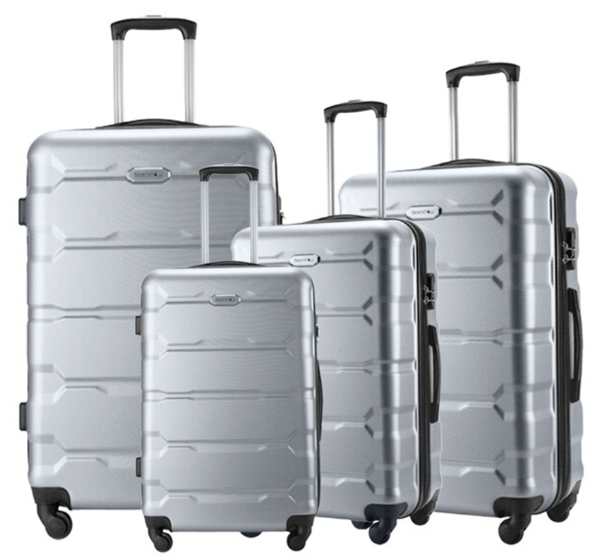 4-Piece Hardside Luggage Set