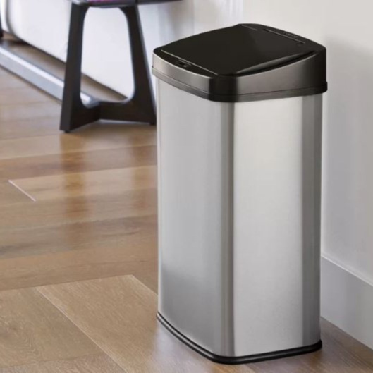 Stainless Steel 13.2Gl. Motion Sensor Trash Can