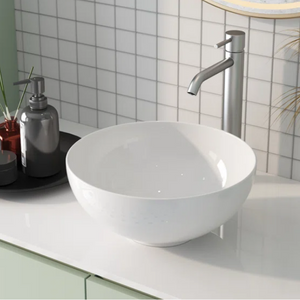 Ceramic Circular Vessel Bathroom Sink