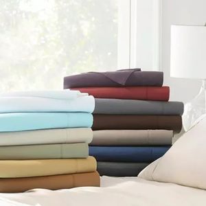 4-Piece Bamboo Deep Pocket Sheet Set