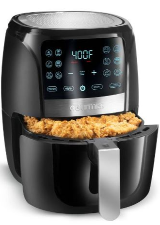 Gourmia 5Qt 12-Function Guided Cook Digital Air Fryer