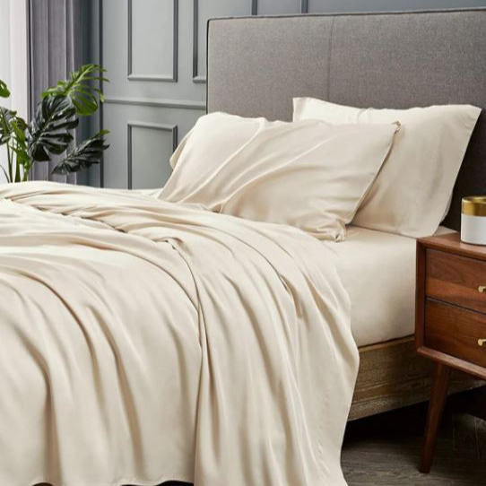 4-Piece Bamboo Fiber Sheet Set